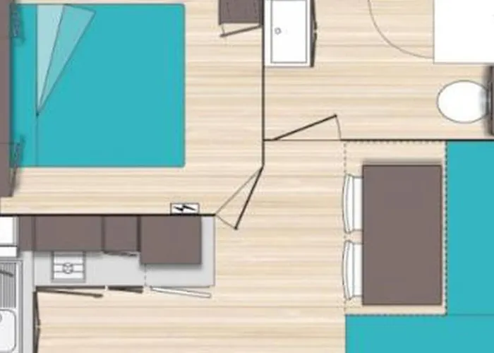 Mobil Cosy Avec Terrasse à - Api-1-52-317 Royan