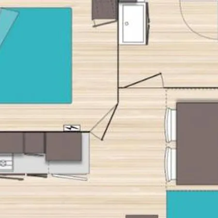 Mobil-home Cosy Avec Terrasse A - Api-1-52-317 Royan