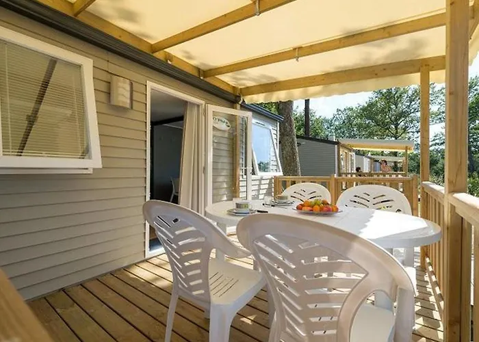 Kemping Mobil-home Cosy Avec Terrasse A - Api-1-52-317